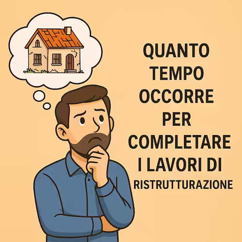 Cronoprogramma dei lavori per ristrutturare casa e gestione del cantiere